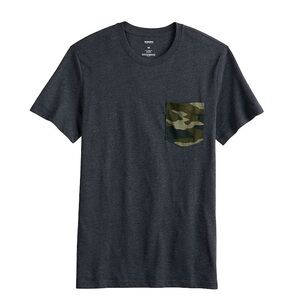 Cotton Camo Pocket Tee